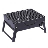 Grey990 Portable Folding Metal Grill Rack Home Outdoor Camping Barbecue Stove Picnic Tool