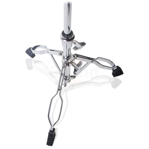  Snare Drum Stand by Griffin Deluxe Percussion Hardware Base Kit with Double Braced, Light Weight Mount for Standard Snare and Tom Drums Slip-Proof Gear Tilter Sturdy Clamp Style Ba