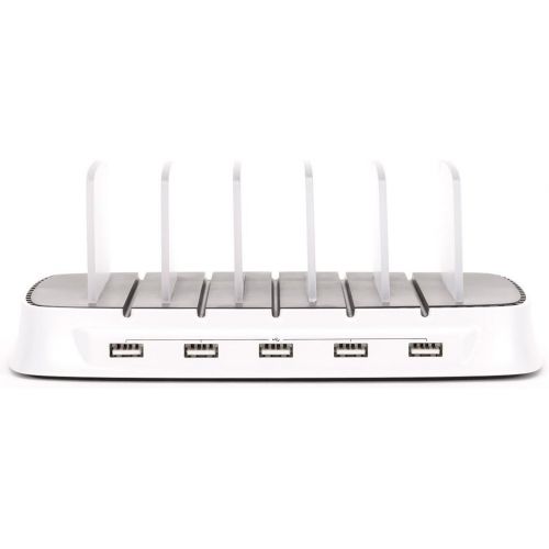  Griffin Technology Griffin PowerDock 5 - Multi-Charger Dock [Charges 5 USB Devices] [for iPad, for iPhone, and for iPod]