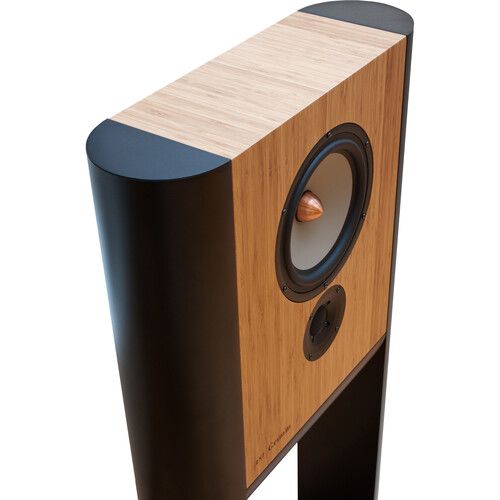 Grimm Audio LS1be Two-Way Active Monitoring System (Pair, Caramel Bamboo Veneer)