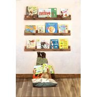 Grindstone Design Bookshelf (single) for Kids Books made from reclaimed wood