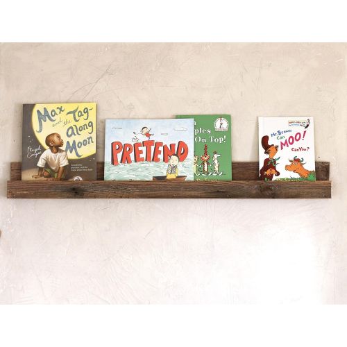  Grindstone Design Bookshelf (single) for Kids Books made from reclaimed wood