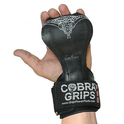 Grip Power Pads Cobra Grips PRO Weight Lifting Versa Gloves Heavy Duty Straps For Deadlifts Lifting Grip