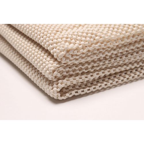  Grip-It Super Stop Ivory Cushioned Non-Slip Rug Pad for Rugs on Hard Surface Floors, 4 x 6