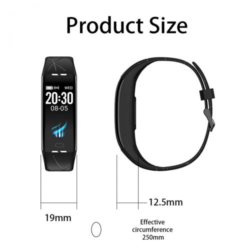  Grist CC Fitness Tracker Smart Bracelet Wristband Pedometer IP67 Waterproof with Sleep Heart Rate Monitor