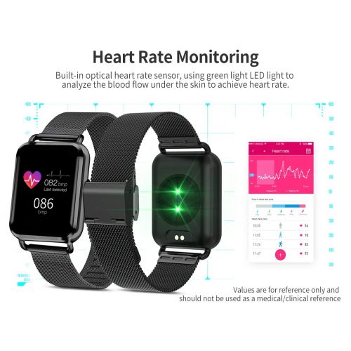  Grist CC Fitness Trackers Watch IP67 Waterproof Activity Tracker with Sleep Monitor Calorie Counter for Unisex