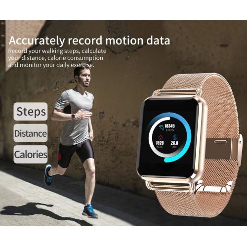  Grist CC Fitness Trackers Watch IP67 Waterproof Activity Tracker with Sleep Monitor Calorie Counter for Unisex