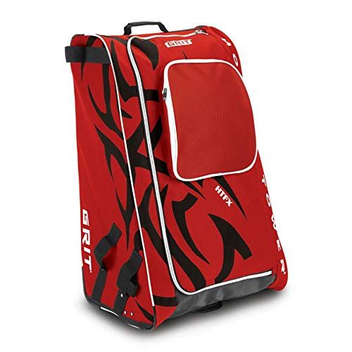  Grit Inc HTFX Hockey Tower 33 Wheeled Equipment Bag Red HTFX033-CH (Chicago) …