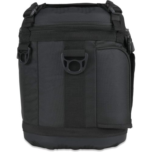  Grizzly Drifter 20 Fliptop Soft Cooler, Black/Gunmetal