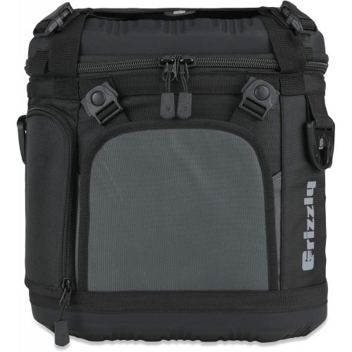  Grizzly Drifter 20 Fliptop Soft Cooler, Black/Gunmetal