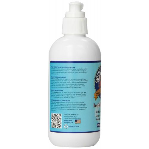  Grizzly Pollock Oil Supplement for Dogs