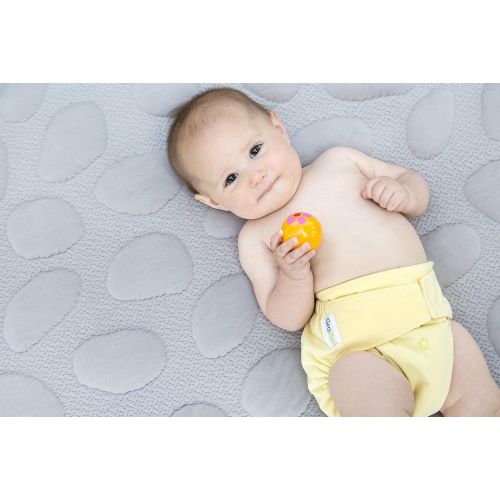  GroVia Reusable Hybrid Baby Cloth Diaper Hook & Loop Shell, One Size