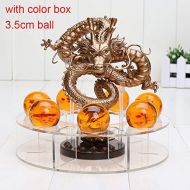 Grocoto Prime - Action & Toy Figures - Dragon Ball Z Shenron PVC Action Figures Toys Golden Green Dragon 7Pcs 3.5cm Dragonball Z Crystal Balls + Shelf Great Gift 1 PCs