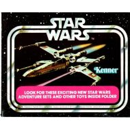 GroovyBygones Vintage 1977 Star Wars Kenner Mini Catalog Insert Book for 12 Back Figures Vehicles
