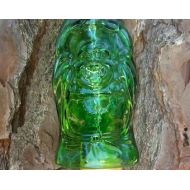 GroovyGreenGlass Lucky Buddha Beer Bottle Wind Chime