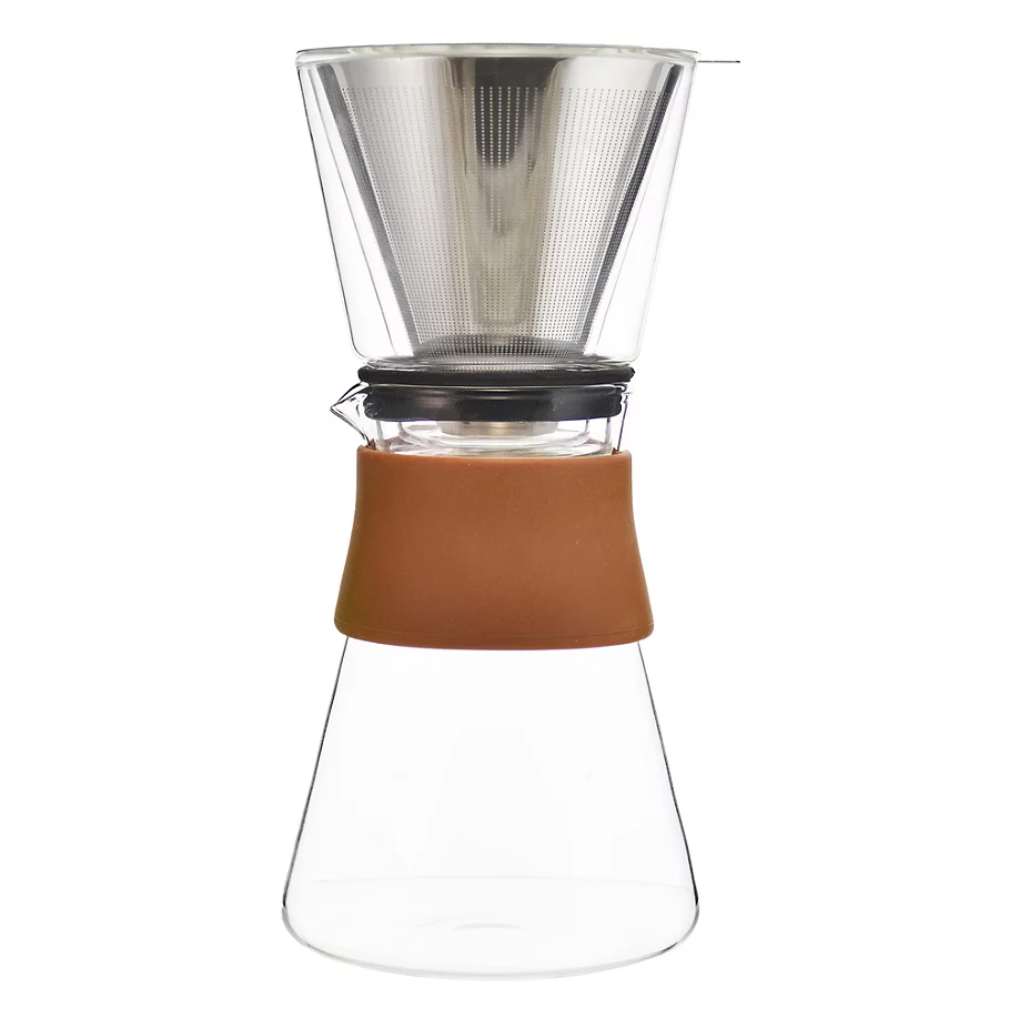  Grosche Amsterdam 28.7 oz. Glass Pour Over Coffee Maker