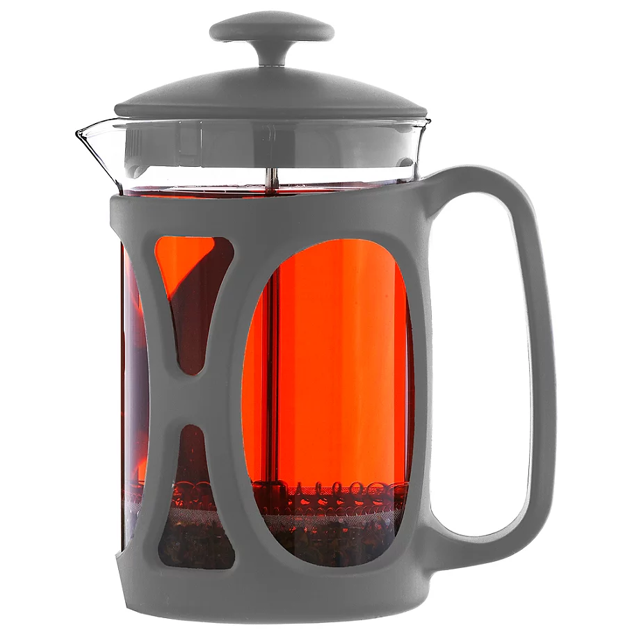  Grosche Basel 6-Cup French Press in Grey