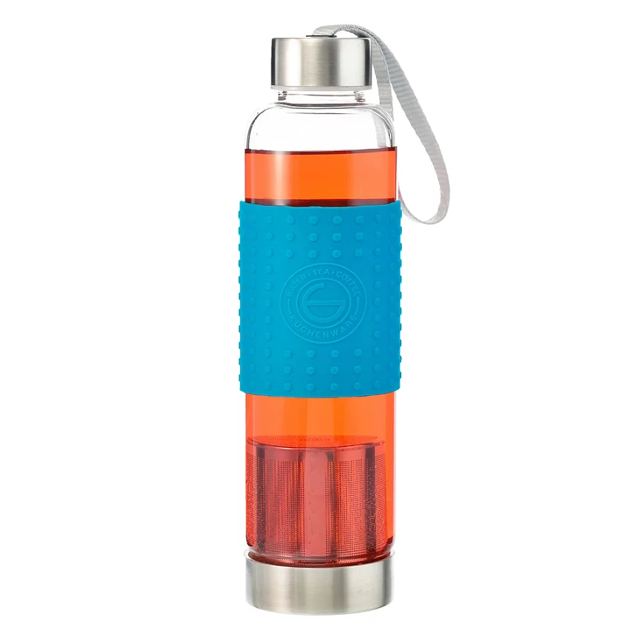  Grosche 18.6 oz. Glass Water Bottle with Infuser