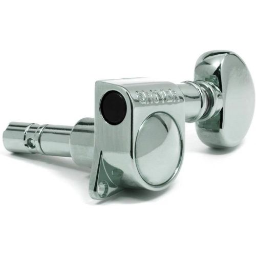  Grover 406C Rotomatic Mini 3 per Side Self Locking Machine Heads, Chrome