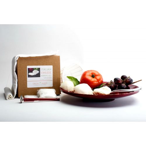 Grow and Make DIY Italian Cheese Making Kit - Learn how to make home made mozzarella and ricotta cheese!