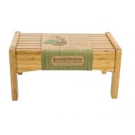 [아마존베스트]Growing Up Green Bamboo Step Stool