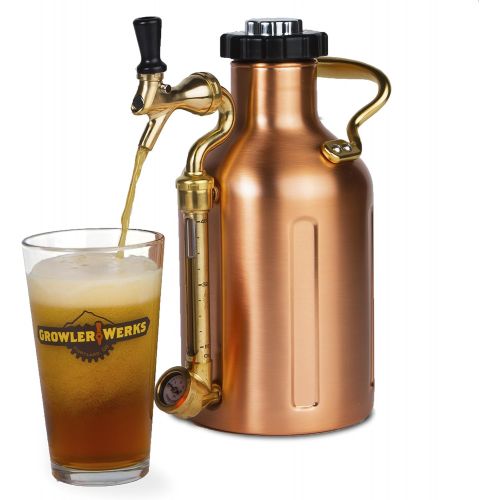  [아마존핫딜][아마존 핫딜] GrowlerWerks Copper uKeg Carbonated Growler, 64 oz