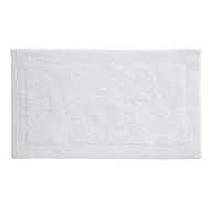 Grund Puro Series 100% Organic Cotton Reversible Bath Rug 21-inch by 34-inch White