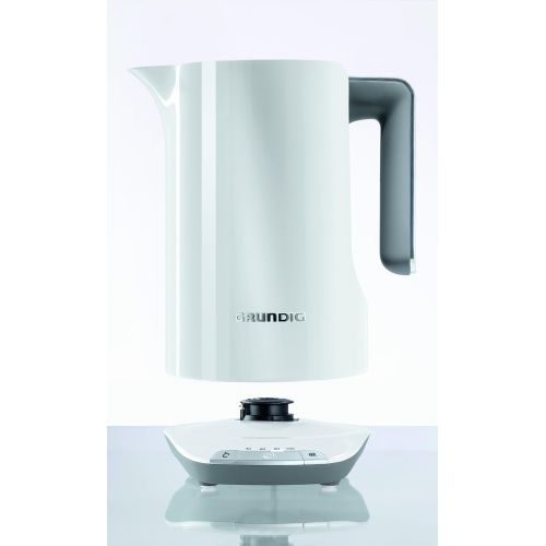  Grundig WK 7280w Wasserkocher (Aqua Gourmet, 2400 Watt, 1,6 l, variable Temperatureinstellung), weiss