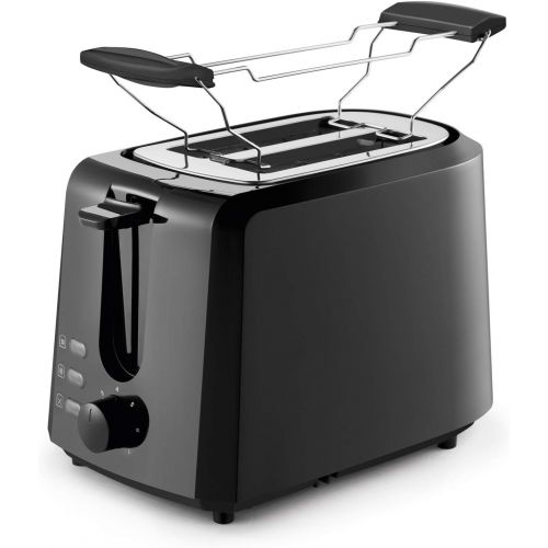  Grundig TA4620 Toaster, 850 W, 7 Braununggradeinstellung, Kunststoff, Schwarz