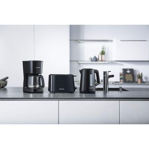  Grundig TA4620 Toaster, 850 W, 7 Braununggradeinstellung, Kunststoff, Schwarz