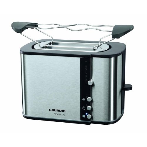  Grundig TA 5260 Premium-Toaster (870 Watt), silber