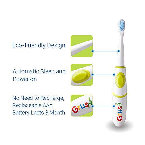  Grush Smart Sonic Toothbrush for Kids with Interactive Games Bluetooth Connected and Parental...