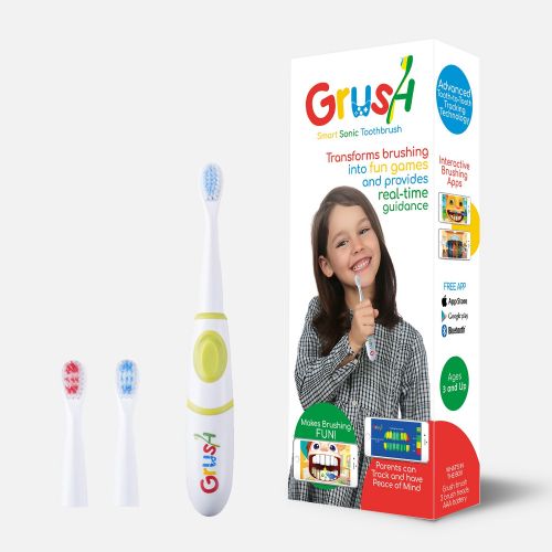  Grush Smart Sonic Toothbrush for Kids with Interactive Games Bluetooth Connected and Parental...