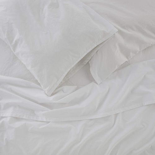  Gryphon Home Comfort Washed Sheet Set King, White