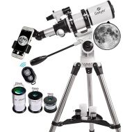 Gskyer Telescope, Telescopes for Adults, 80mm AZ Space Astronomical Refractor Telescope Kids, Adults Astronomy, German Technology Scope