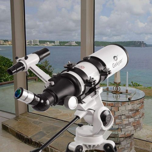  [아마존베스트]Gskyer Telescope, 80mm AZ Space Astronomical Refractor Telescope, German Technology Scope