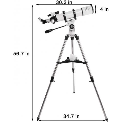  [아마존베스트]Gskyer Telescope, 600x90mm AZ Astronomical Refractor Telescope, German Technology Scope