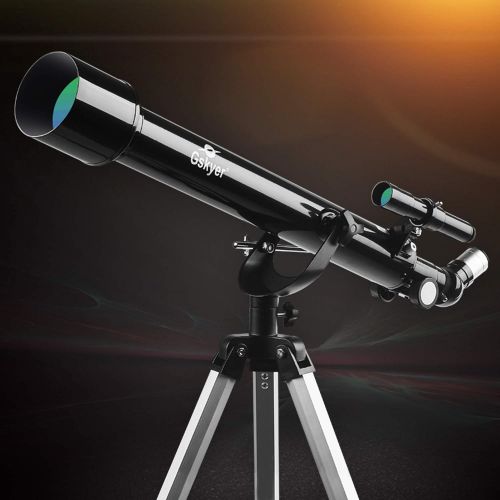 Gskyer Telescope, Instruments Infinity 60mm AZ Refractor Telescope, German Technology Travel Scope