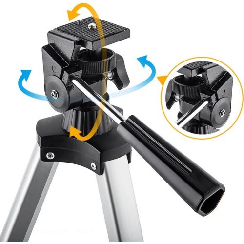  Gskyer Telescope, 70mm Aperture 400mm AZ Mount Astronomical Refracting Telescope for Kids Beginners - Travel Telescope with Carry Bag, Phone Adapter and Wireless Remote