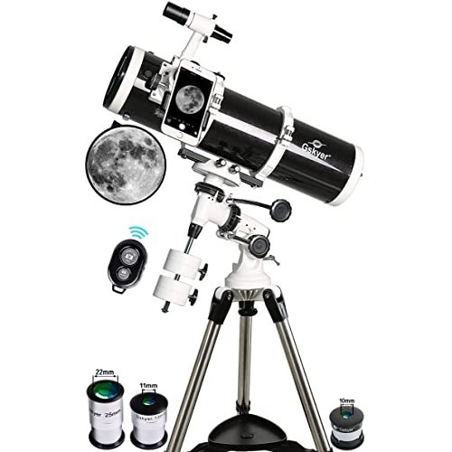  Telescope, Gskyer 130EQ Professional Astronomical Reflector Telescope, German Technology Scope, EQ-130 (EQ-130)