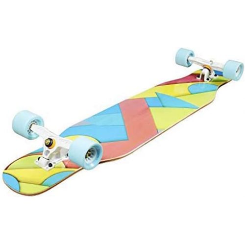  Gtest 42 Inch Dancing Longboard Complete for Adults and Beginners - Skateboards for Dancing Cruising Carving Freestyle 8 Layers Alpine Hard Rock Maple Deck