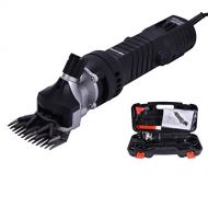 Gtest Professional Electric Sheep Shears Goat Clippers,350W & 6 Speed Adjustable, for Shaving Fur Wool in Alpacas,Llamas and Other Farm Livestock Pet