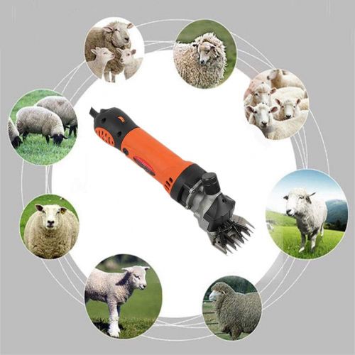  Gtest Professional Electric Sheep Shears Goat Clippers,500W & 6 Speed Adjustable, for Shaving Fur Wool in Alpacas,Llamas and Other Farm Livestock Pet