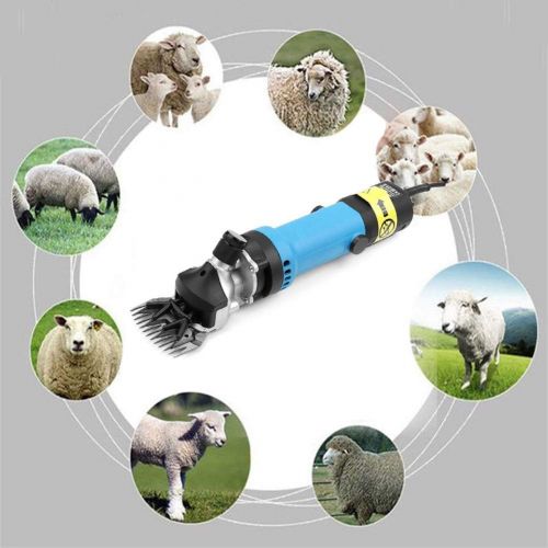  Gtest Professional Electric Sheep Shears Goat Clippers,350W & 6 Speed Adjustable, for Shaving Fur Wool in Alpacas,Llamas and Other Farm Livestock Pet