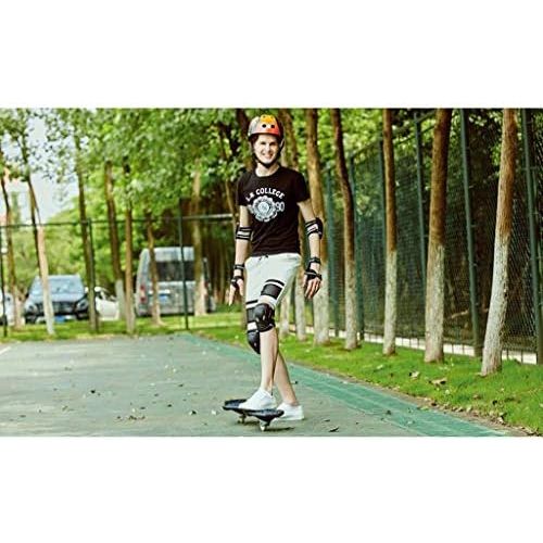  GuanMun Kinder Vitality Skateboard Anfanger Eintritt Erwachsene Professionelle Persoenlichkeit Mode Pinsel Street Travel Skateboard (Zwei Runden)