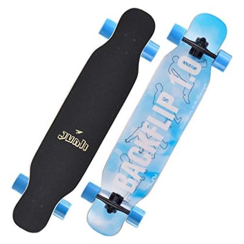  GuanMun Skateboard Professionelle Junge Madchen Junge Anfanger Strasse Pinsel Strasse Reise Persoenlichkeit Mode Doppel Rocker Dance Board Lange Bord (groesse : B)