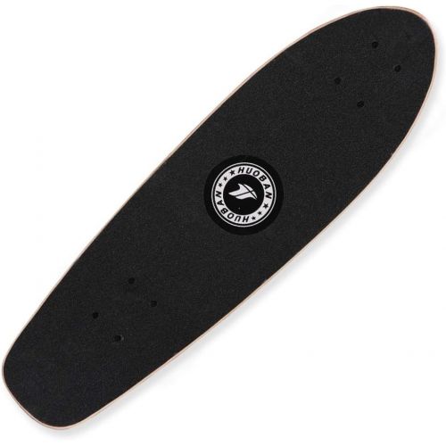  GuanMun Skateboard Kinder Fisch Board Erwachsene Anfanger Einfuehrung Professionelle Persoenlichkeit Mode Pinsel Street Travel Roller Big Fish Board (Farbe : B)