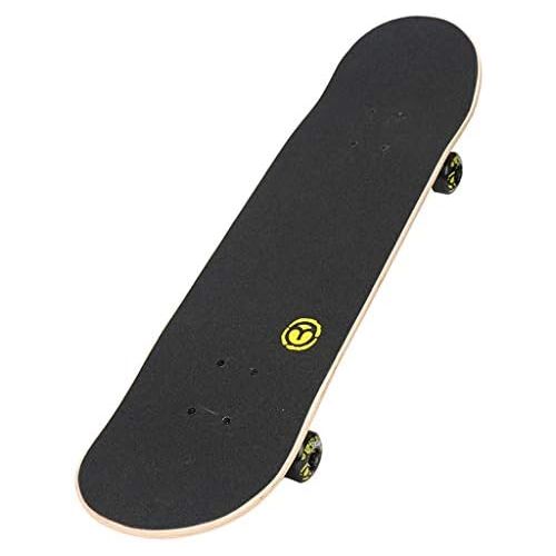  GuanMun Skateboard, Persoenlichkeit Kuehle Vierradbuerste Strasse Doppel Rocker Erwachsene Professionelle Kinder Anfanger Travel Pedal (Farbe : B)