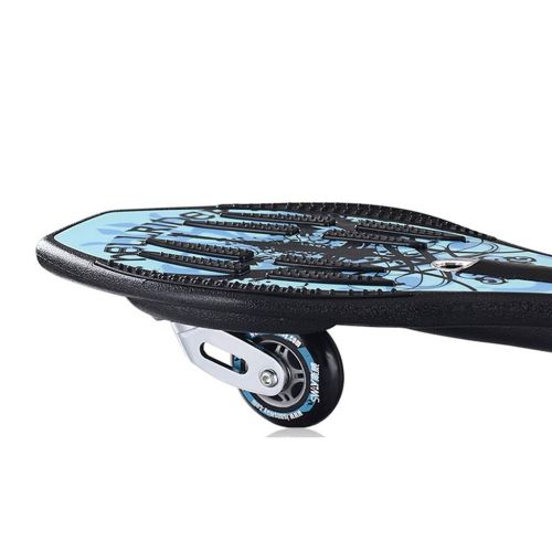  GuanMun Skateboard Zwei Runden Vitality Board Zwei Runden Flash Anfanger Kinder Erwachsener Professioneller Roller, Persoenlichkeit Pinsel Street Skateboard (Farbe : F)