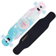 GuanMun Double Rocker, Skateboard Professionelle vierradrige Junge und Madchen Double Rocker Erwachsene Professionelle Kinder Anfanger Strasse Pinsel Strasse Reise Ahorn (Farbe : B)